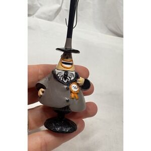 Disney Store Mayor Ornament The Nightmare Before Christmas Spinning Head 2 Faces